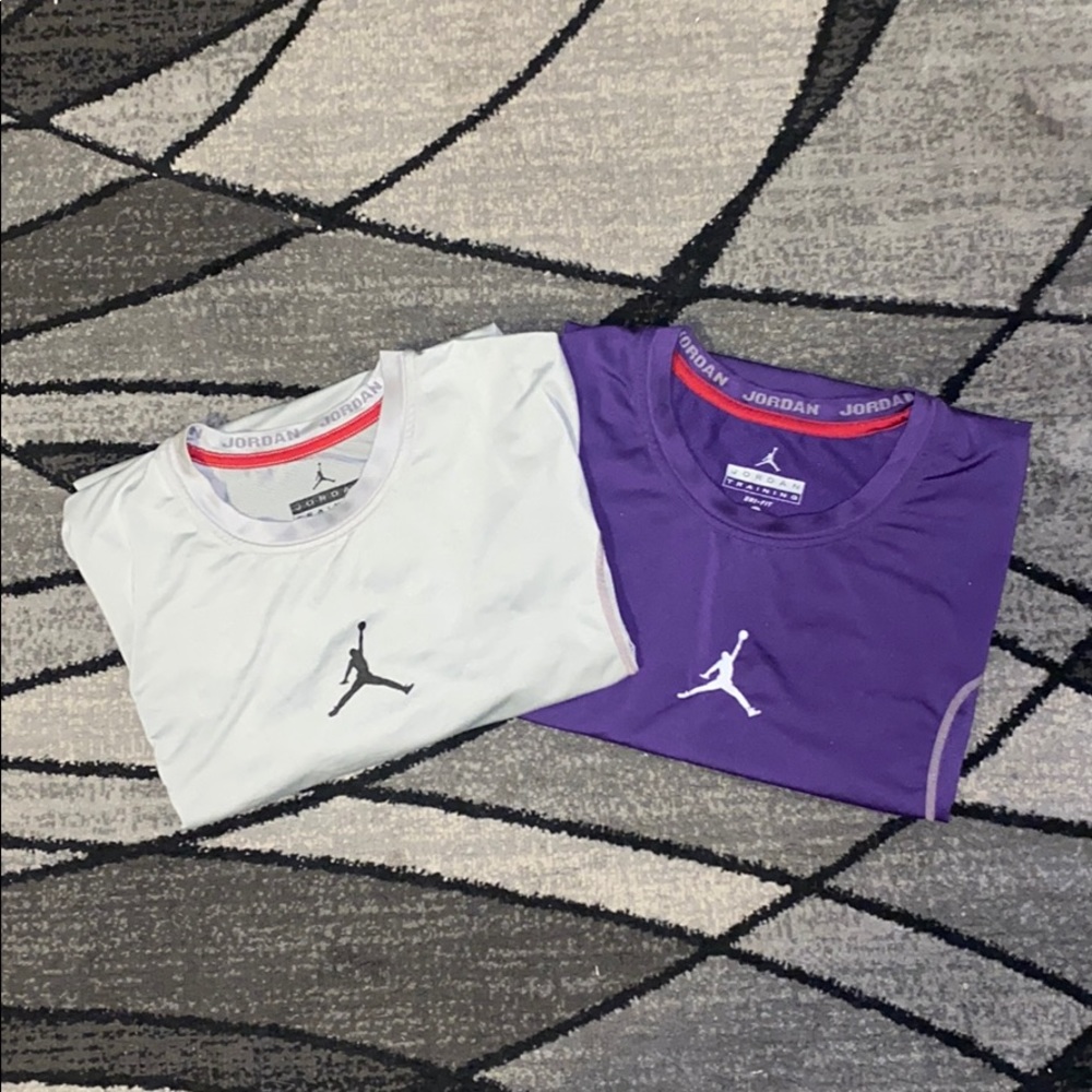 Jordan training shirts